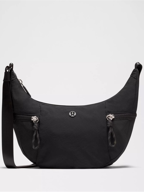 lululemon athletica Handbags - lululemon athletica Black Crossbody Hobo Bag slouchy 3L nwt purse sling small